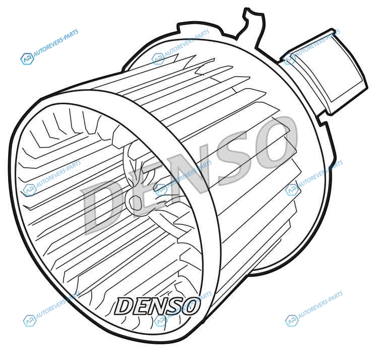 DEA21004 Вентилятор обдува салона DENSO