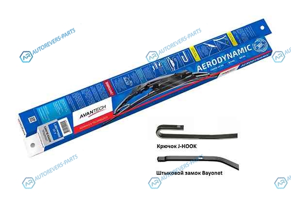 A-16U Щетка стеклоочистителя Avantech Aerodynamic 400мм ( 16´´ )