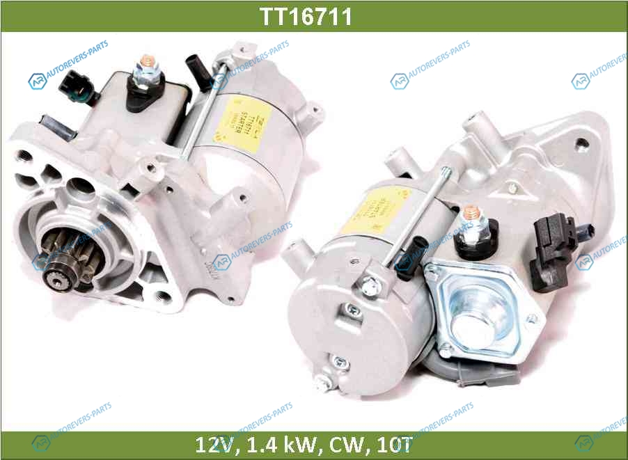TT16711 Стартер Tesla Technics