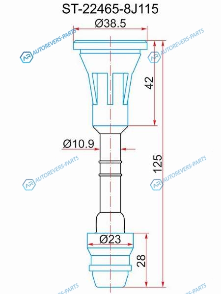 ST-22465-8J115 Наконечник катушки NISSAN VQ2335(22448-8J115)
