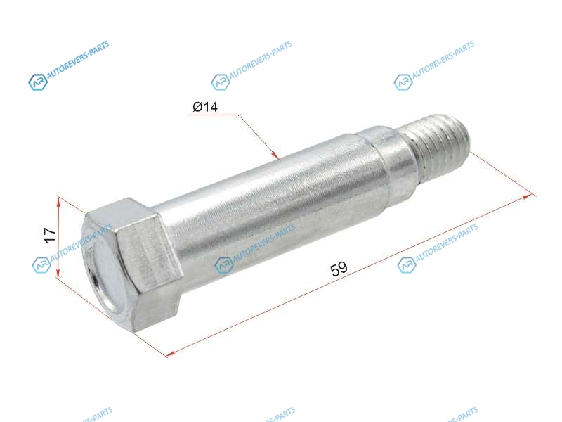ST-47715-32020 Направляющая RR суппорта TOYOTA CAMRY ACV30.SXV20.Vista SV5. Caldina 24