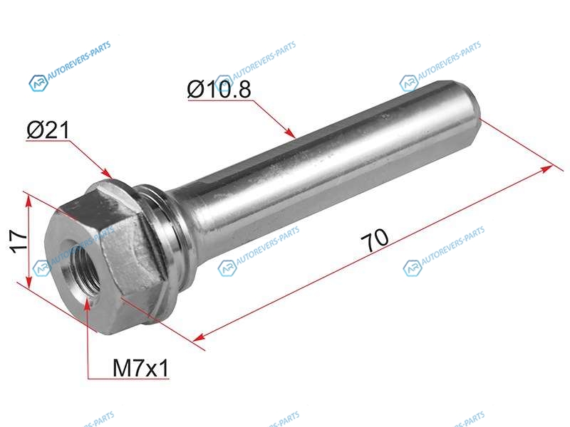 ST-47715-22080 Направляющая переднего суппорта (верх) TOYOTA ALLION.PREMIO.CALDINA