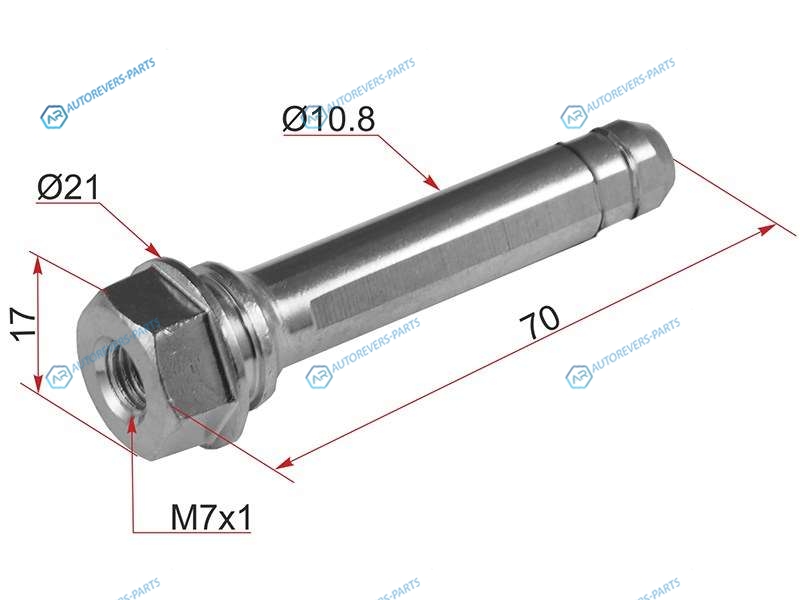 ST-47715-30080 Направляющая суппорта FR TOYOTA MARK II 90100. RAV4 SXA1 94-