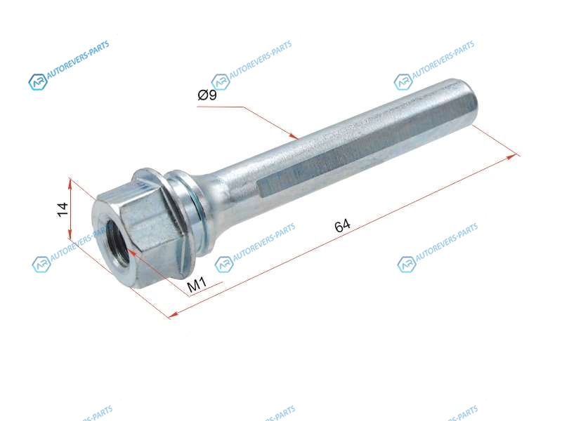 ST-47715-47010 Направляющая суппорта FR TOYOTA PRIUS 05-