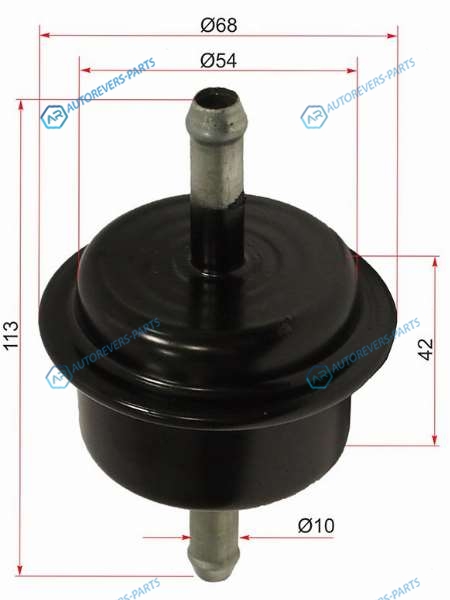 ST-25430-PLR-003 Фильтр АКПП (выносной) HONDA STREAM RN3-9 K20A1INSIGHT LDA3FR-V R18A1ODYSSEY RB1-4 FIT GE7.9