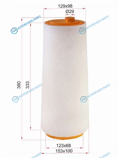 ST-13712246997 Фильтр воздушный BMW 3-SERIES E46E90 318d320d 98-135-SERIES E39E60 520d 00-10