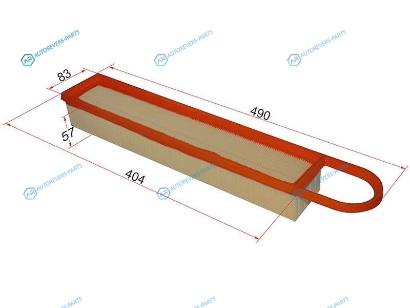 ST-1444.XG Фильтр воздушный CITROEN C3C4 09-DS3 10-PEUGEOT 207308 07-30085008 09-