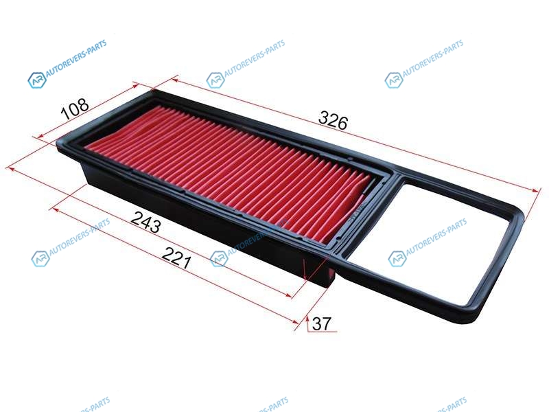 ST-17220-PWC-000 Фильтр воздушный HONDA FITJAZZ 02-08