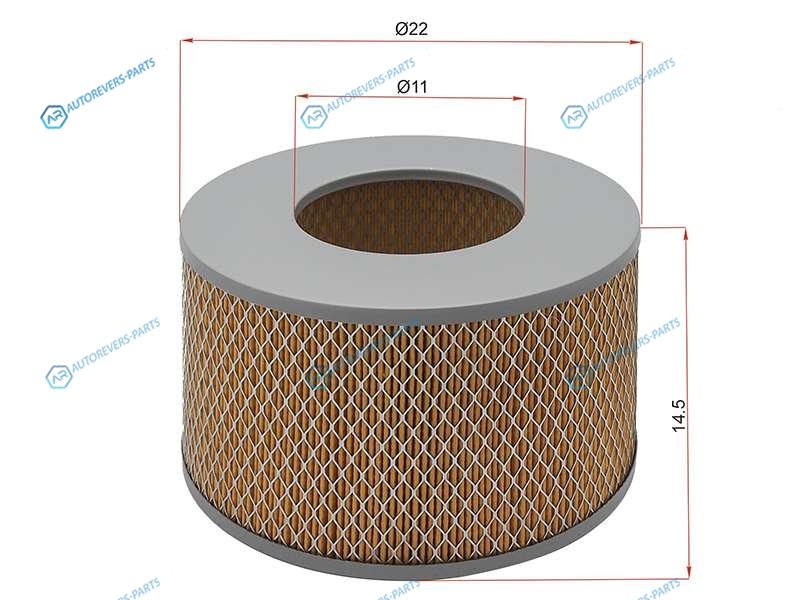 ETA-1495 Фильтр воздушный TOYOTA 4RUNNER 1KZT1KZTE 95-02DYNA 14BW04D 02-11LAND CRUISER 1FZFE1HDT1HZ1KZ