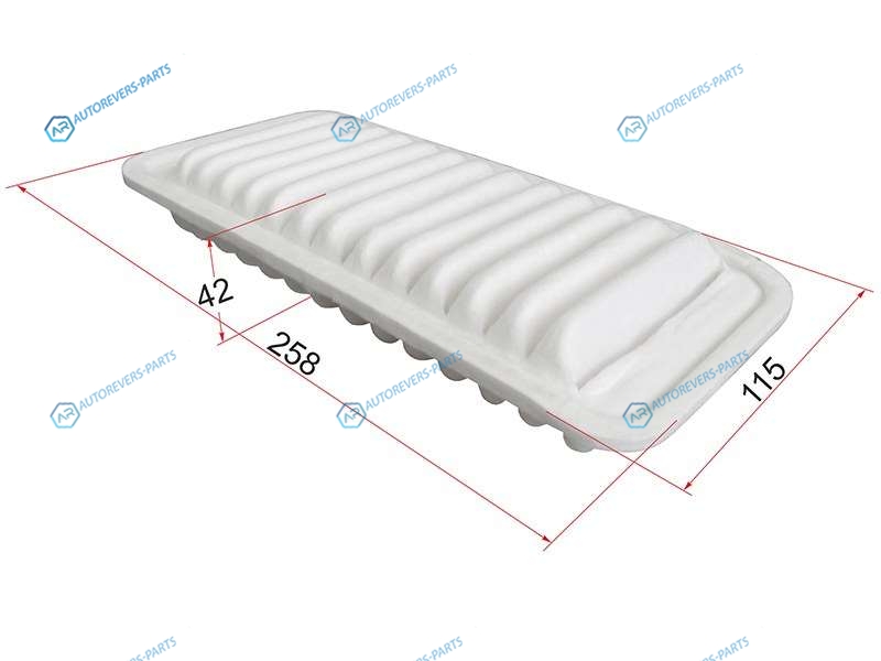 ST-17801-23030 Фильтр воздушный TOYOTA AYGO 1KRFEBELTA 1KR2SZ 05-14PASSO 1KR 04-PLATZ 1SZ 99-05YARIS 1KR1SZ2