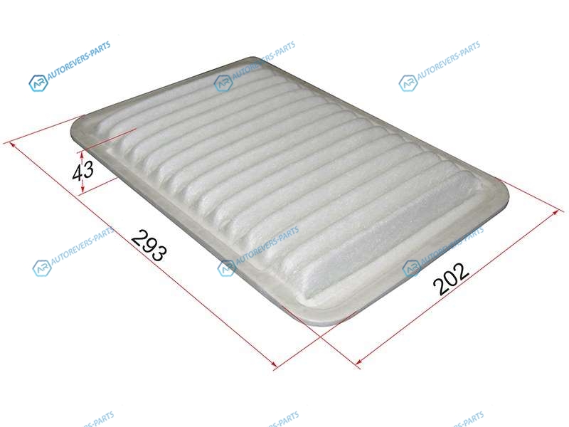 ST-17801-28030 Фильтр воздушный TOYOTA CAMRY ACV40 2AZ 06-CAMRYHYBRID V50 1AZ2ARFE 11-LEXUS ES250350300H 2A