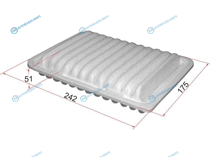 ST-17801-21050 Фильтр воздушный TOYOTA COROLLAAURISHYBRID ZE15 1ZRFE4ZZFE1NRFE1ZRFAE2ZRFAE 06-COROLLA E18