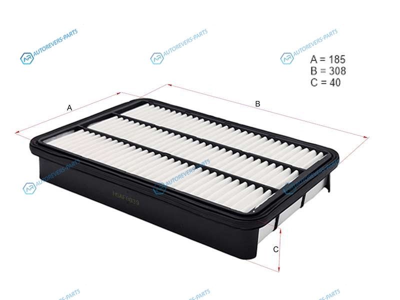 HSAF0039 Фильтр воздушный TOYOTA CORONACAMRY 3SGE4SFEMZFE 96-