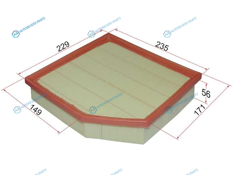 ST-17801-31170 Фильтр воздушный TOYOTA RAV4 12-CROWN 09-MARK X 09-LEXUS IS250 13-