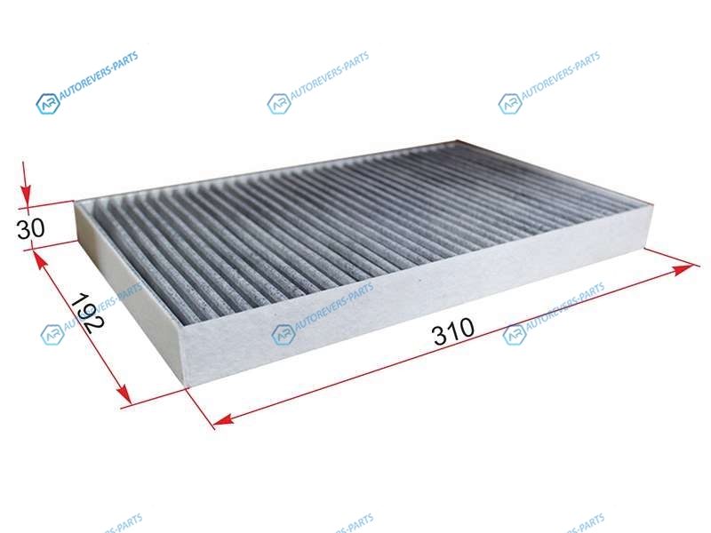 ST-4B0819439A-U Фильтр салона AUDI A6 97-04 угольный
