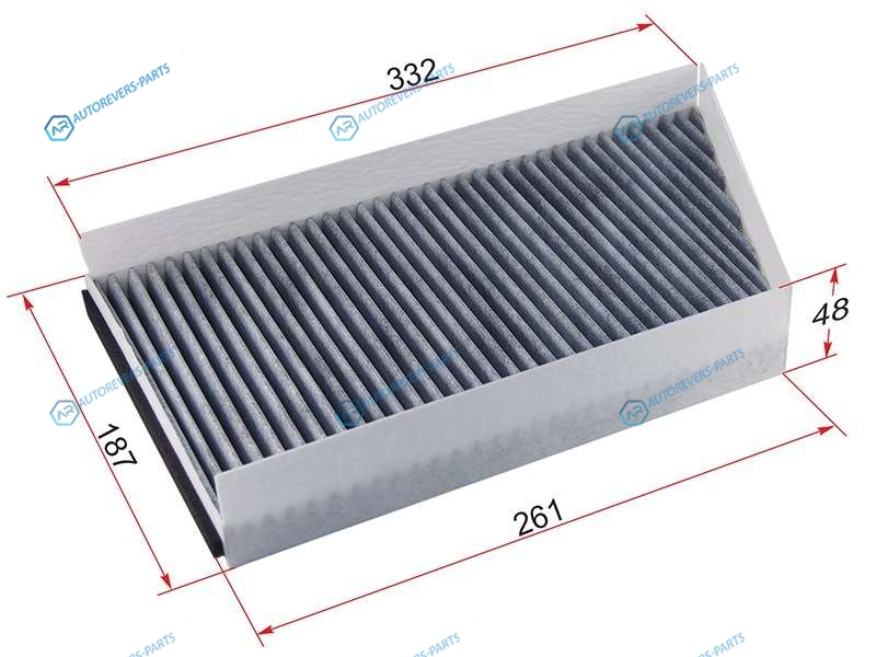 ST-A2038300918-U Фильтр салона MERCEDES CL203 01-08W203 00-06S203 01-07 угольный