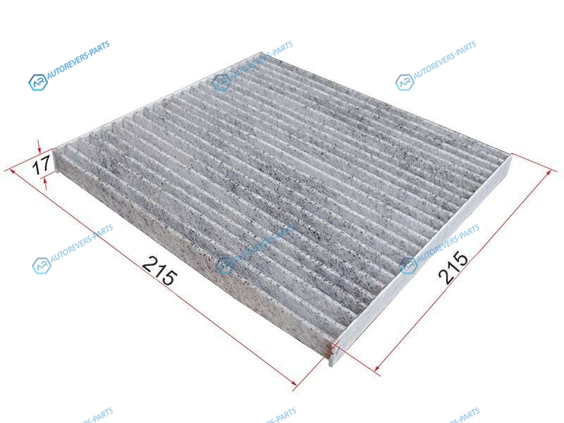 ST-87139-28010-U Фильтр салона TOYOTA IPSUM 01-09HARRIERLEXUS RX 03-08LAND CRUISER PRADO 120 02-09 (уголь)