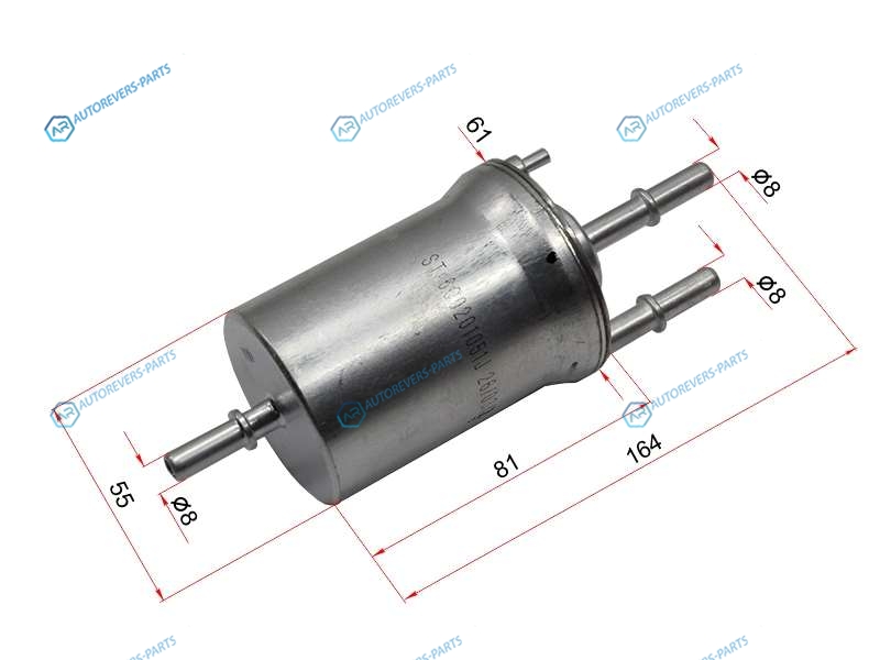 ST-6Q0201051J Фильтр топливный 4 bar VW POLO 01-JETTA 1.6 05-SKODA FABIA 01-OCTAVIA 04-13RAPID 12-