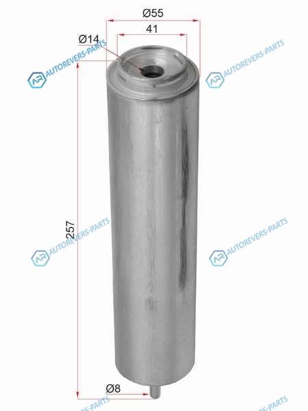 ST-13328511053 Фильтр топливный BMW 3 F30 2.0d3.0d 12-1 F20 2.0d2.5d 11-2 F22 12-