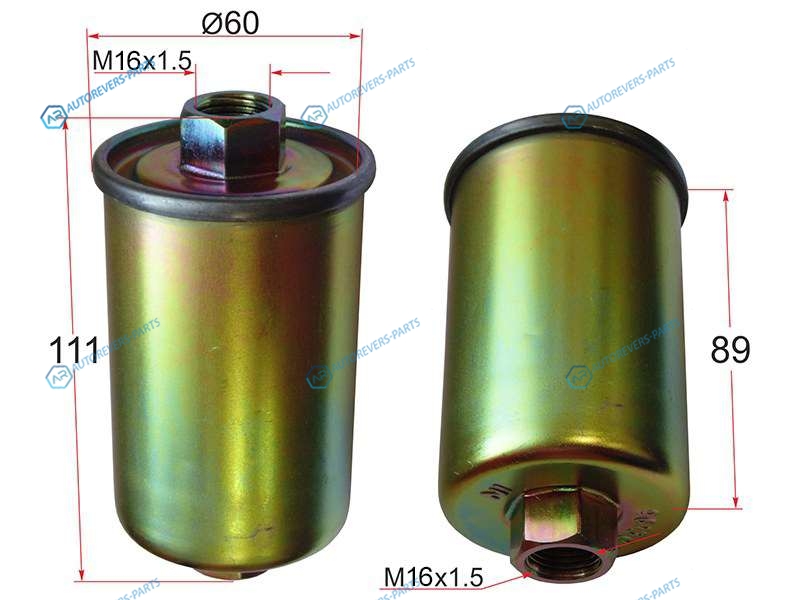 ST-96130396 Фильтр топливный DAEWOO NEXIA 96-08LAND ROVER DISCOVERY 98-04CHEVROLET BLAZER 94-05