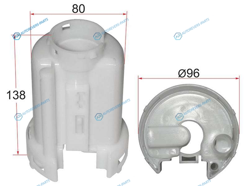 ST-ZL05-20-490A Фильтр топливный MAZDA 323 98-04PREMACY 00-02FAMILIA 1.3 00-03