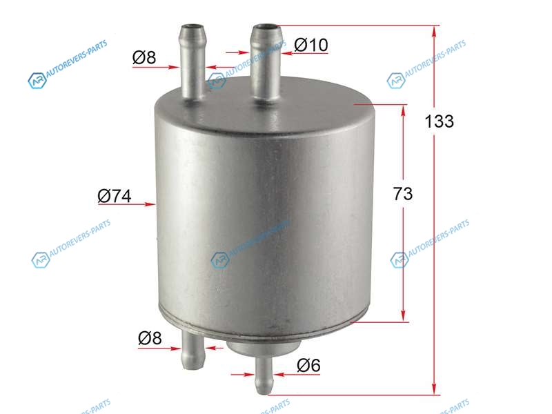 ST-A0024773801 Фильтр топливный MERCEDES-BENZ A-CLASS W168 97-04