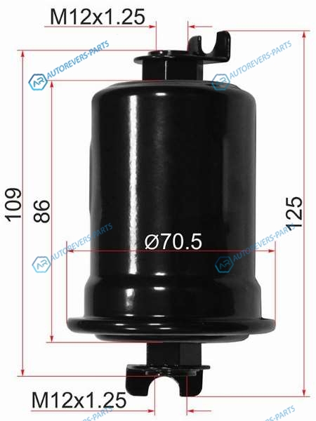 ST-23300-79446 Фильтр топливный TOYOTA LAND CRUISER PRADOHILUX 3RZFE 95-02
