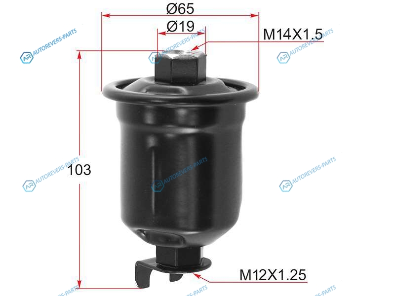 ST-23300-79455 Фильтр топливный TOYOTA RAV4 SXA1 94-00