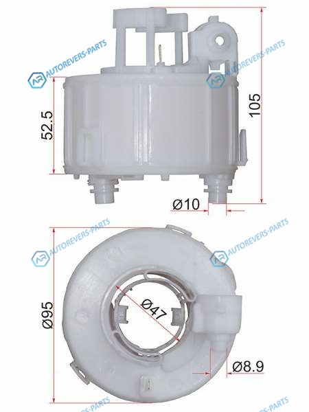 ST-31112-1R000 Фильтр топливный погружной HYUNDAI SOLARIS 10-IX35 10-KIA RIO 10-SORENTO 09-