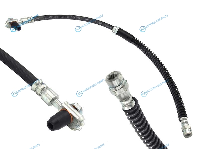 ST-1K0611701K Шланг тормозной передний (Таиланд) VW JETTA 05-GOLF 03-08SKODA YETI 09-OCTAVIA 04-LH=RH