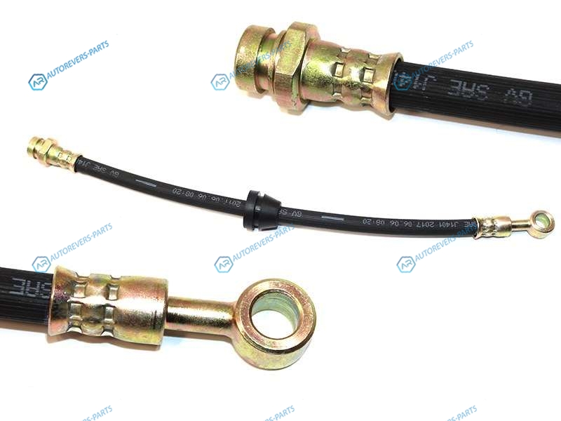 ST-96534545 Шланг тормозной передний (Таиланд) CHEVROLET AVEO 06-RAVON NEXIA R3 16- LH=RH