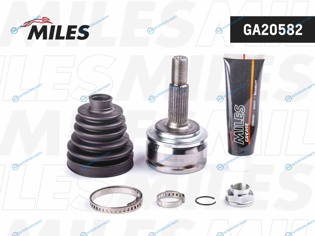 GA20582 ШРУС TOYOTA AURIS E150COROLLA X E150 1.3-1.6 06- нар. (GKN 305252) GA20582