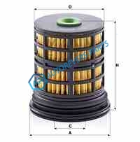 PU7006 Фильтр топливный PU7006