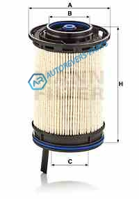 PU10011z Фильтр топливный PU10011z