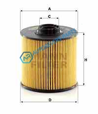 PU10004Z Фильтр топливный PU10004Z