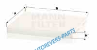 CU24004 Фильтр салонный CU24004