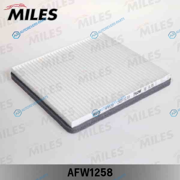 AFW1258 Фильтр салона СHEVROLET SPARK 10- AFW1258 (FILTRON K1274. MANN CU20010) AFW1258