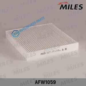 AFW1059 Фильтр салона NISSAN ALMERA 0300- (FILTRON K1060. MANN CU2345. VIC AC-110E) AFW1059