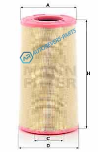 C26024KIT Фильтр воздушный C26024KIT