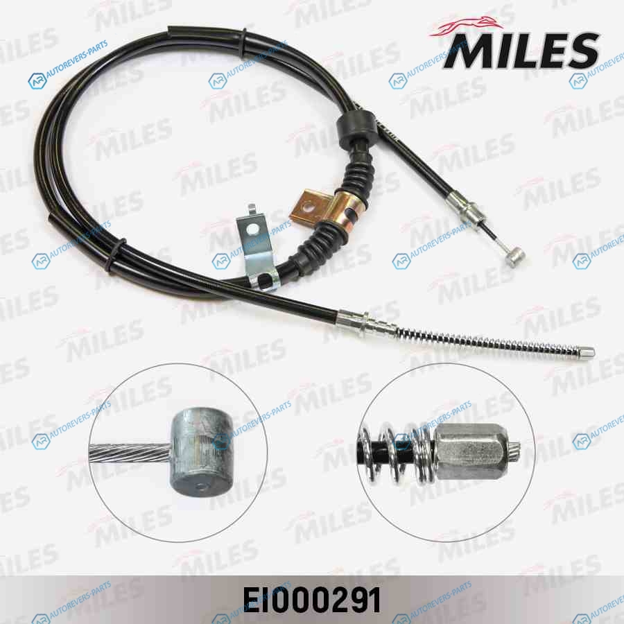 EI000291 Трос стояночного тормоза MITSUBISHI LANCER 08- левый EI000291