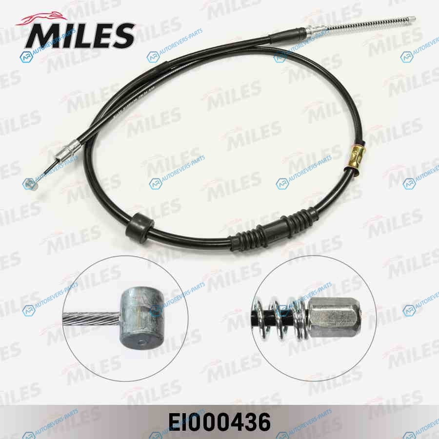 EI000436 Трос стояночного тормоза MITSUBISHI LANCER 03- правый EI000436