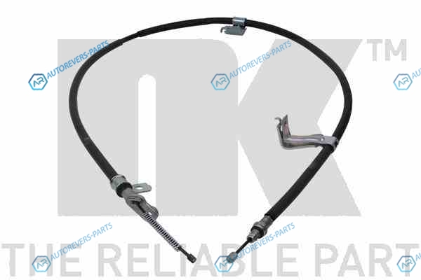 9022139 Трос ручного тормоза nissan xtrail (t31) 1697мм зад.прав. 9022139