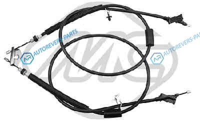 81846 ТРОС РУЧНИКА FRD FOCUS ALL (DRUM BRAKE) 81846