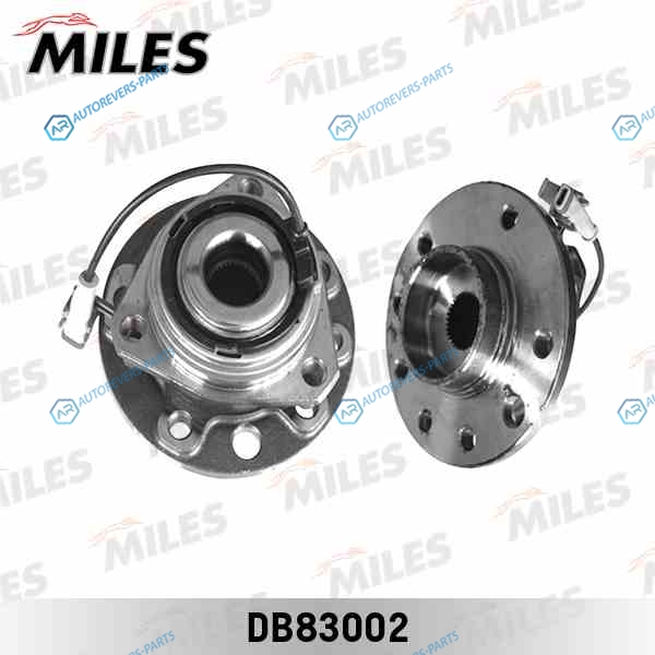DB83002 Ступица с подшипником OPEL ASTRA HZAFIRA 04- пер.(5 отверстий) (SKF VKBA3651) DB83002
