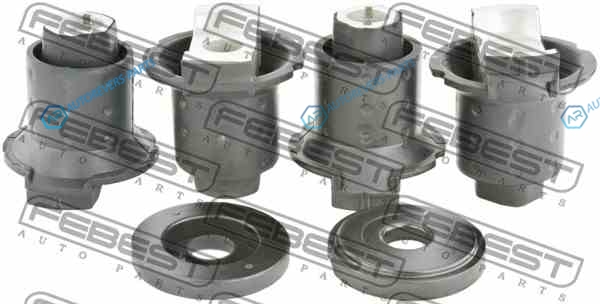 CRAB-GRCHIVSF-KIT Сайлентблок подрамника JEEP GRAND CHEROKEE 05-15 (компл-4шт) CRAB-GRCHIVSF-KIT