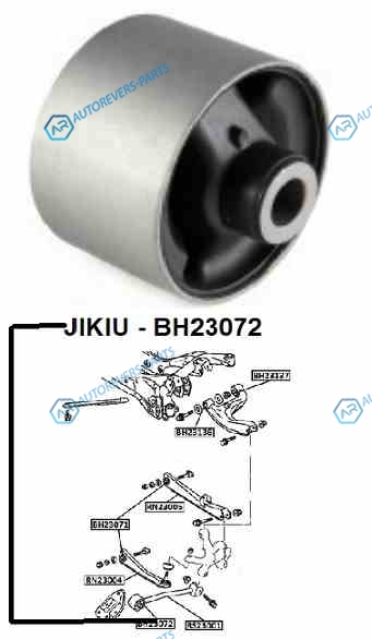 BH23072 Сайлентблок задн подвески нижн передний MITSUBISHI GALANT 06- BH23072