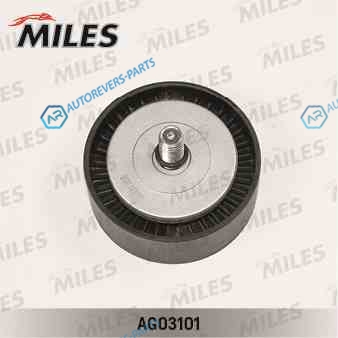 AG03101 Ролик ремня приводного BMW E60E65E53 4.0-5.0 N62 01- (INA 532034210) AG03101