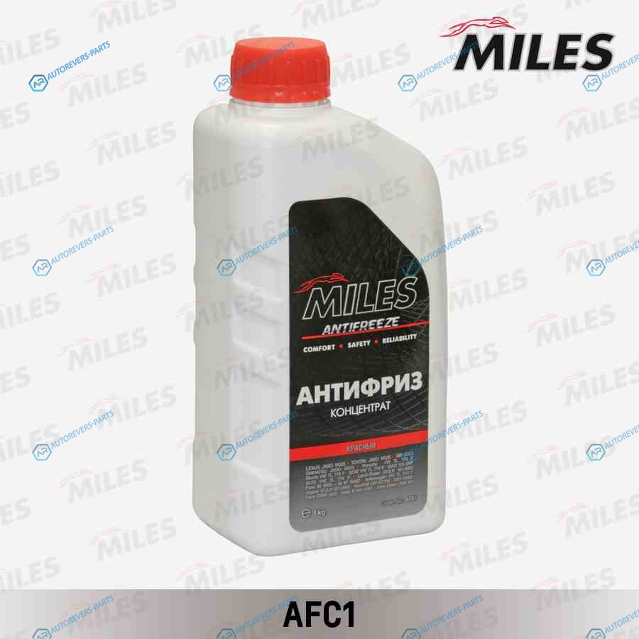 AFC1 Антифриз концентрат G12G12+ (красный) 1кг AFC1