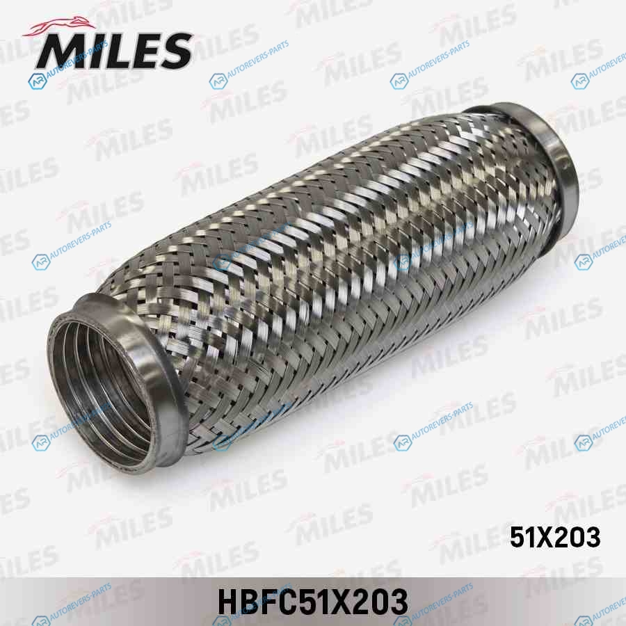 HBFC51X203 Труба гофрированная с внутр. металлорукавом 51X203 (BOSAL 265-573) HBFC51X203