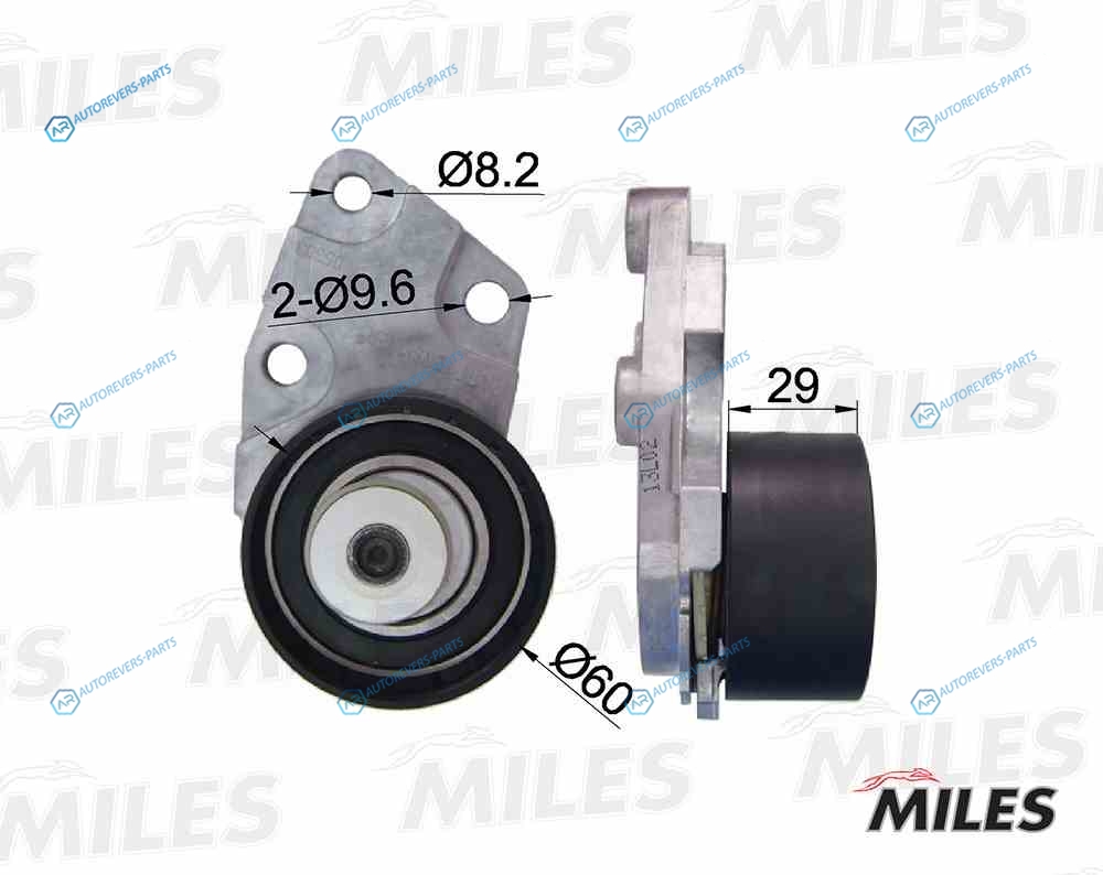 AG02000 Ролик ремня ГРМ DAEWOO NEXIAESPERO 1.5 16V (INA 531021330) AG02000